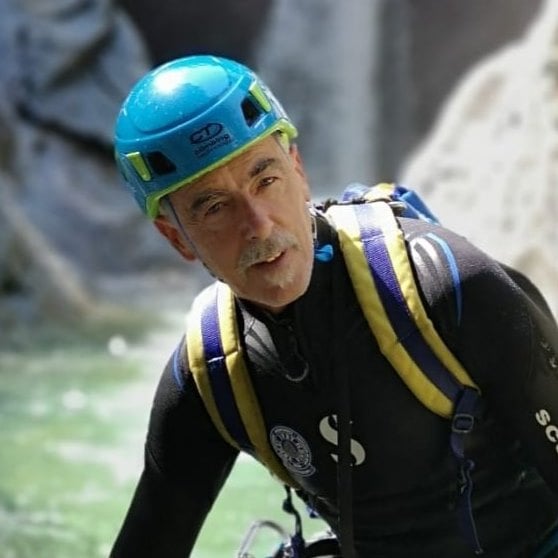 Franco Giacomelli canyoning