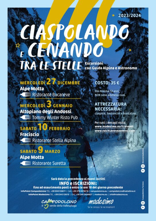 Ciaspolando sotto le stelle 2023-2024