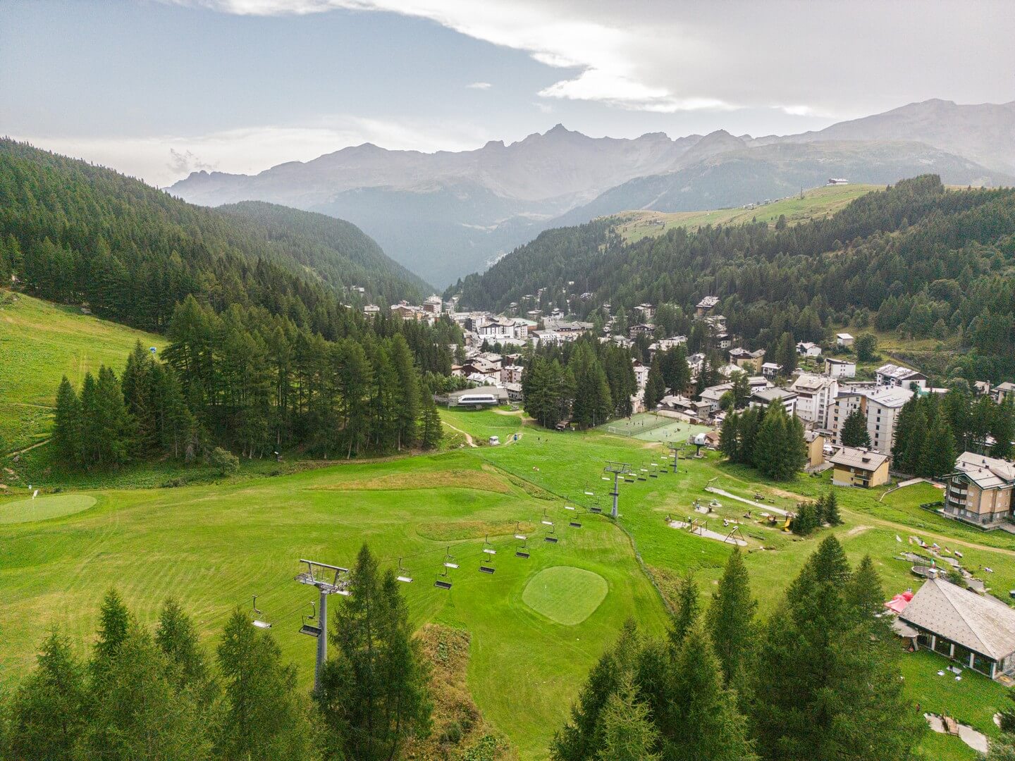 passeggiata del golf a madesimo