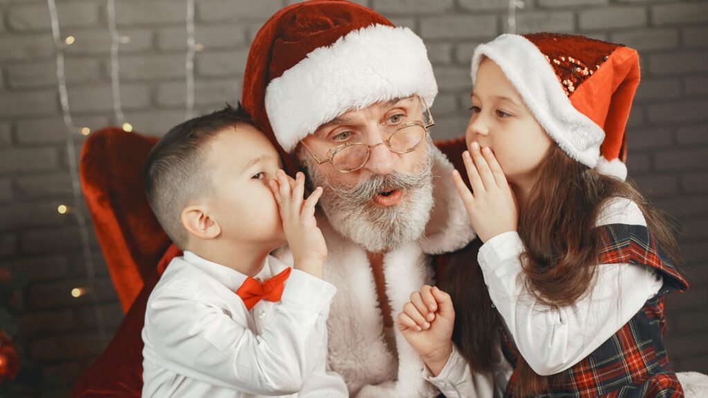 Babbo Natale in piazza a Madesimo