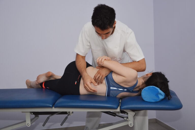 Trattamento osteopatico