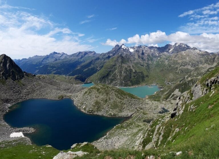 Lago nero dello Spadolazzo e lago di Montespluga