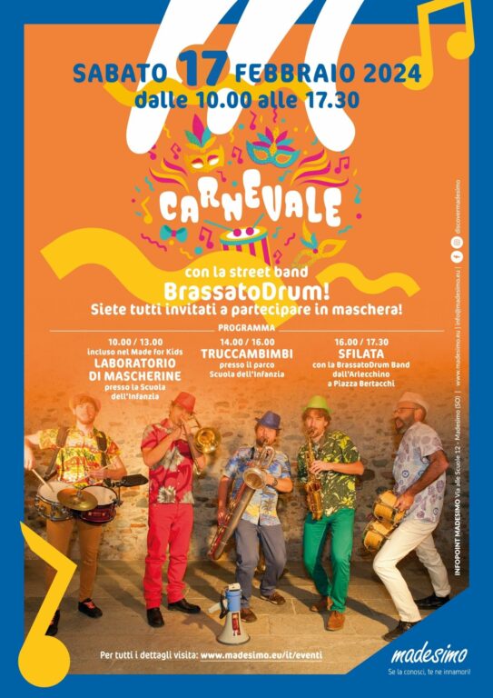 Carnevale con i Brassato Drum