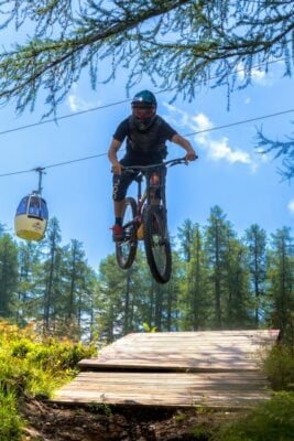 Biker e cabinovia 2018