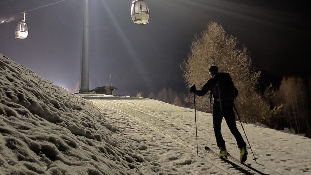 Skialp Valchiavenna notturna