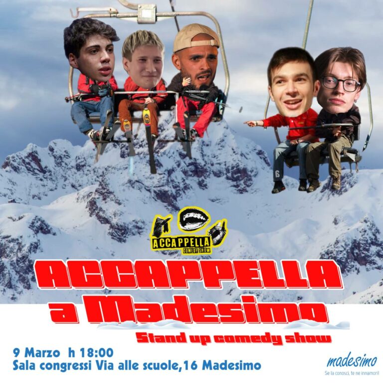 Accappella show Madesimo
