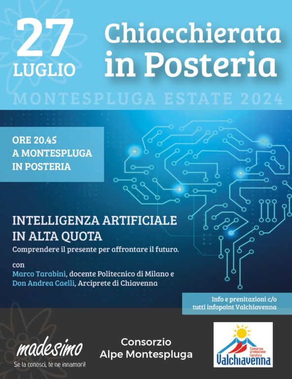 Chiacchierata in posteria, intelligenza artificiale