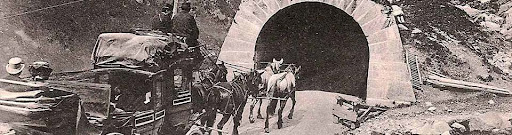 In carrozza sullo Spluga