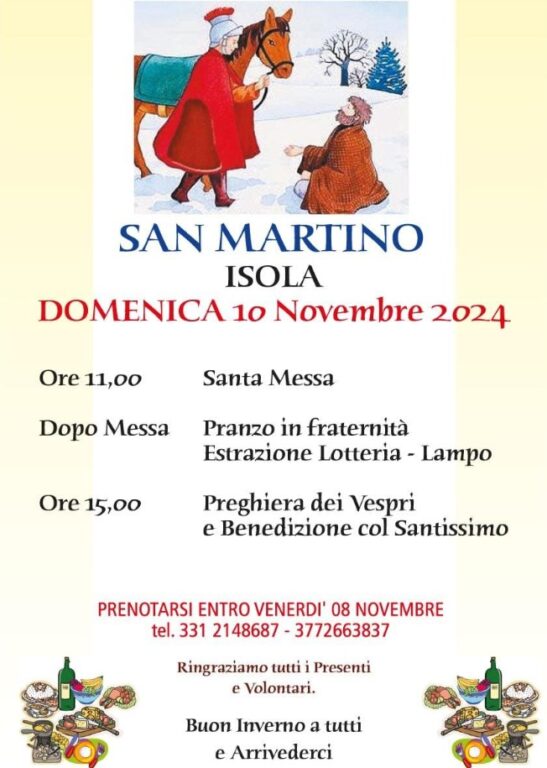 Festa San Martino-Isola
