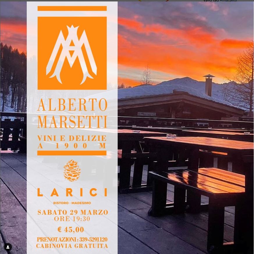 Vini MArsetti al Ristoro Larici