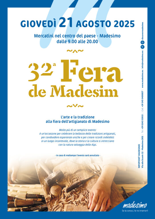 Locandina FERA de MADESIM 2025