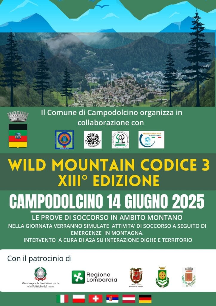 Locandina Esercitazione Codice 3 Wild Mountain
