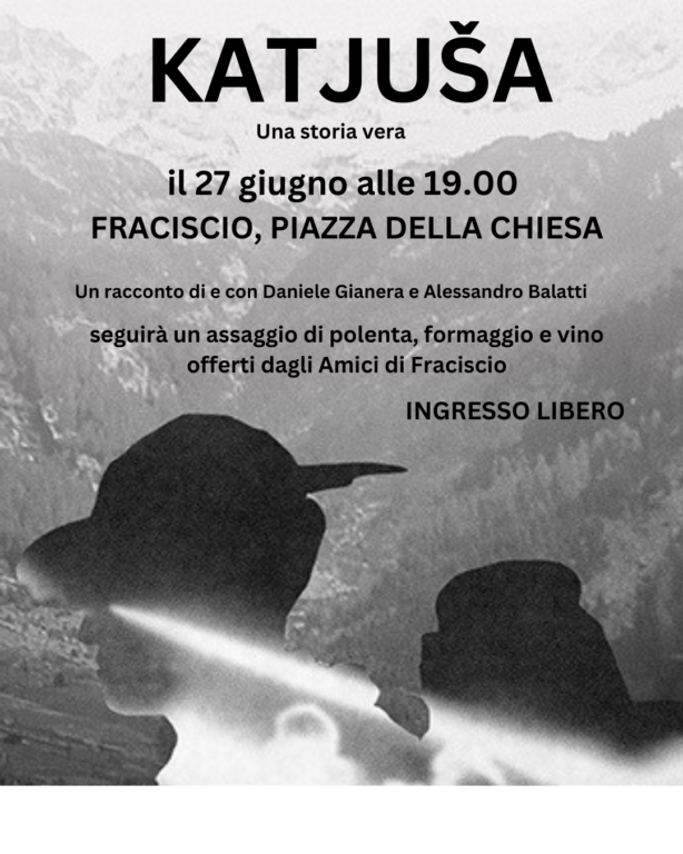 Katjusa a Fraciscio locandina