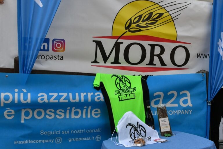 Madesimo Summer trail 2025 sponsor A2A Moro Pasta