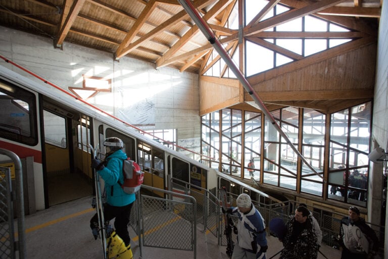 Stazione di Campodolcino - funicolare Alpe Motta