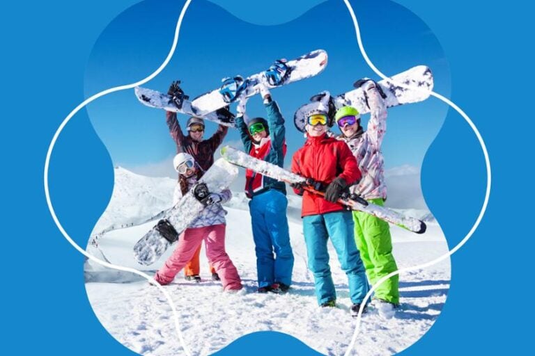 Sciatori e snowboardere Ski'n December Lombardia