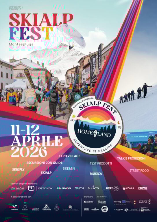 Locandina evento Skialp Fest Montespluga