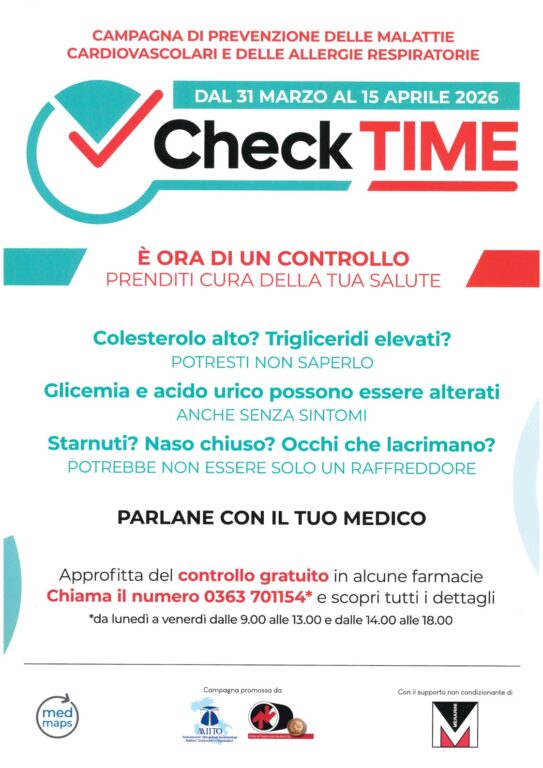 Locandina campagna prevenzione delle malattie cardiovascolari e delle  allergie respiratorie