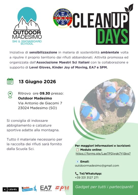 clean up days madesimo