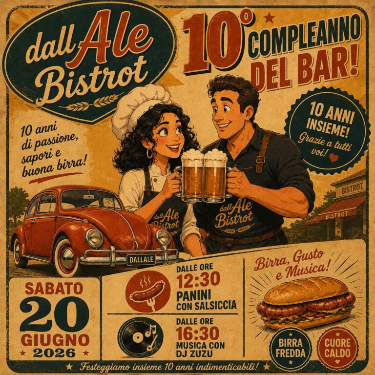 Birthday Party DallAle Bistrot