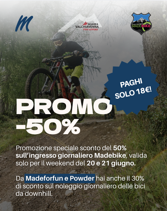 locandina sconto apertura MAdebike 2026