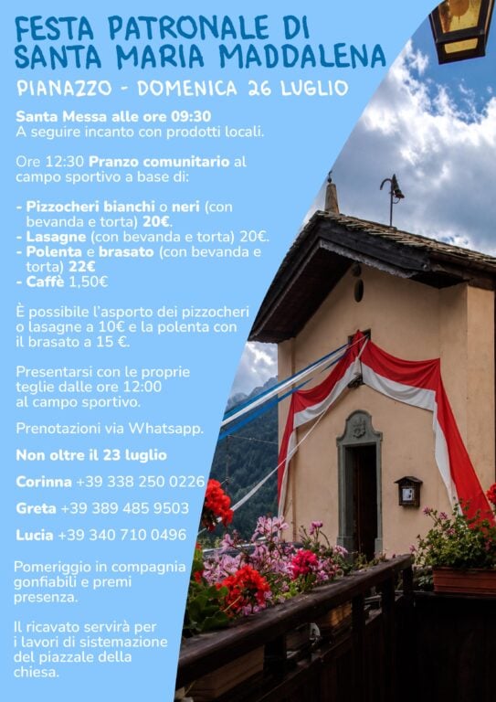 Festa Pianazzo 2026